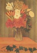 Bouquet of Flowers Henri Rousseau